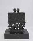 Samen bouwen (kunstpakket, verbronsd)