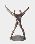 Samenwerken als één (verbronsd) 17 cm