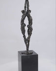 Ruggensteun (kunstpakket, verbronsd)